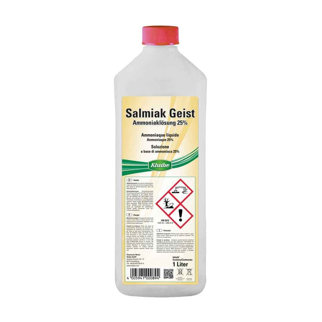 Kluthe Salmiakgeist 25% 1 Liter