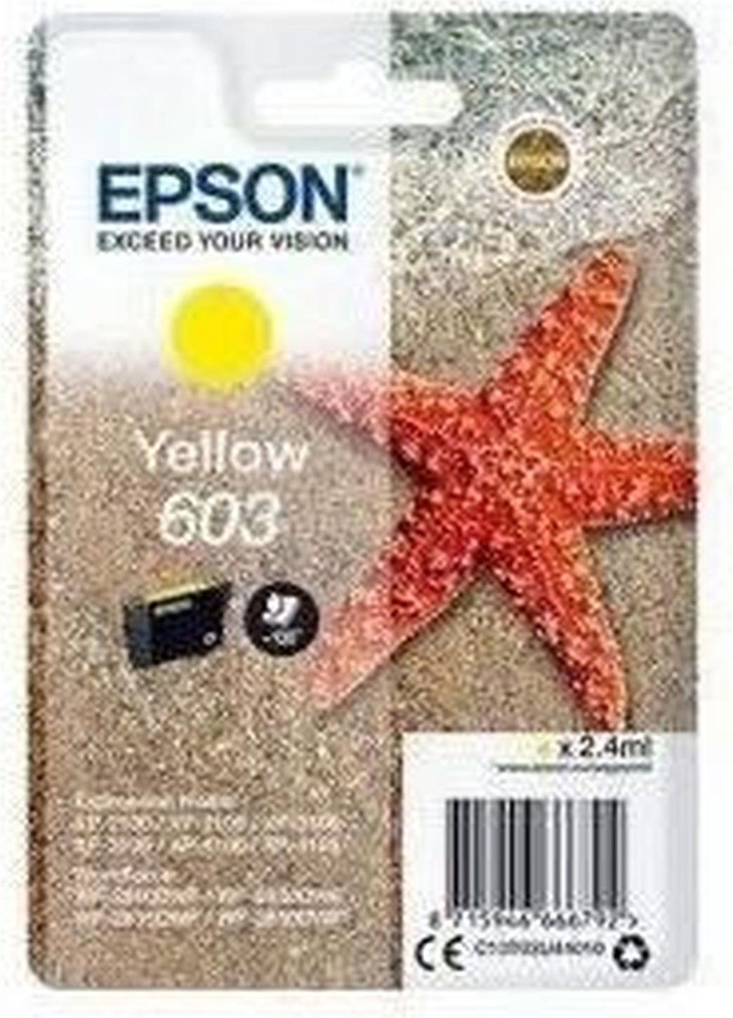 Epson 603 Yellow - originálny