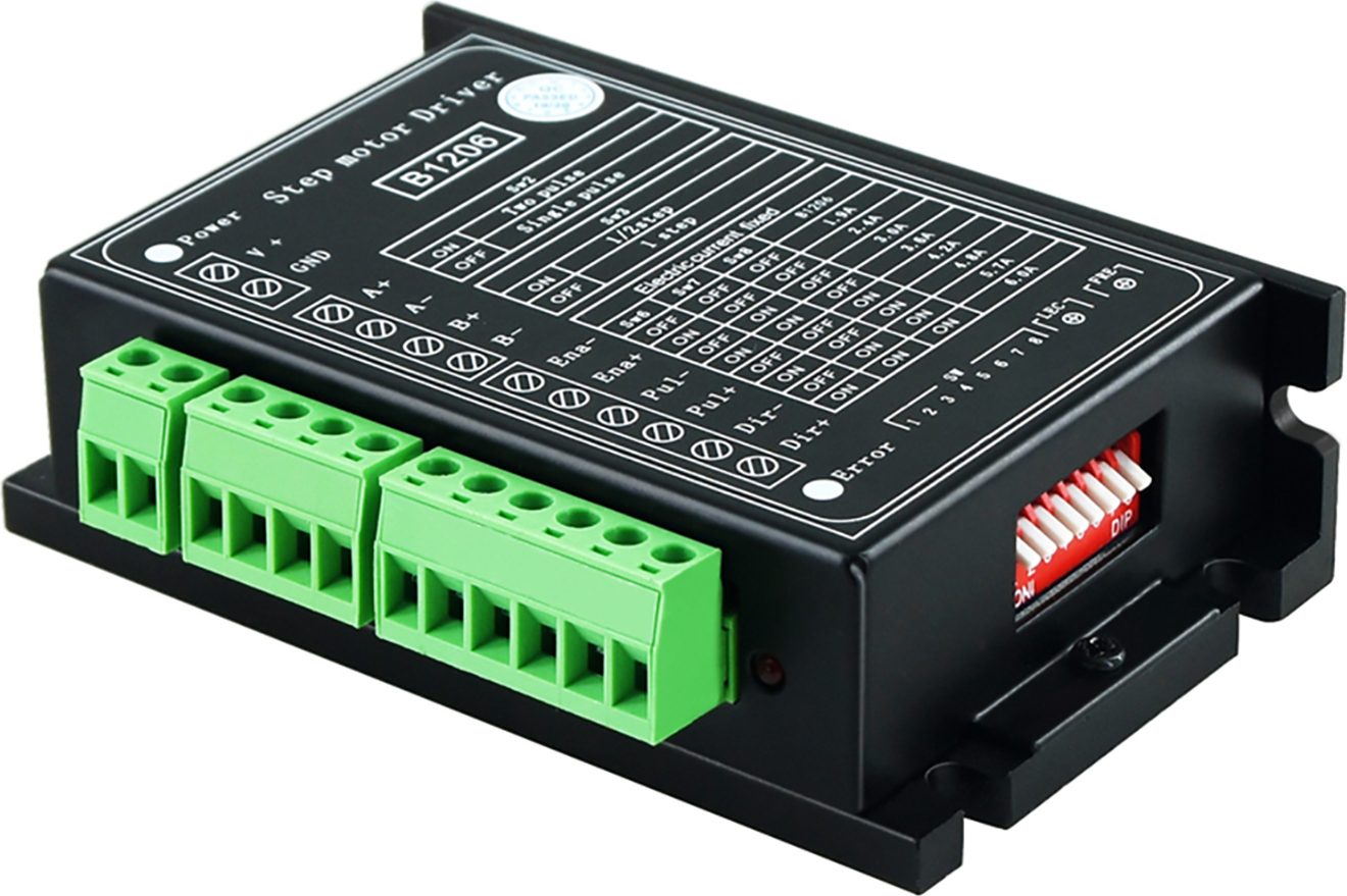 Hancaner B1206 Voll- / Halbschritttreiber 2-Phasen-Schrittmotortreiber Treiberspannung 20V-120VDC Strom 6A