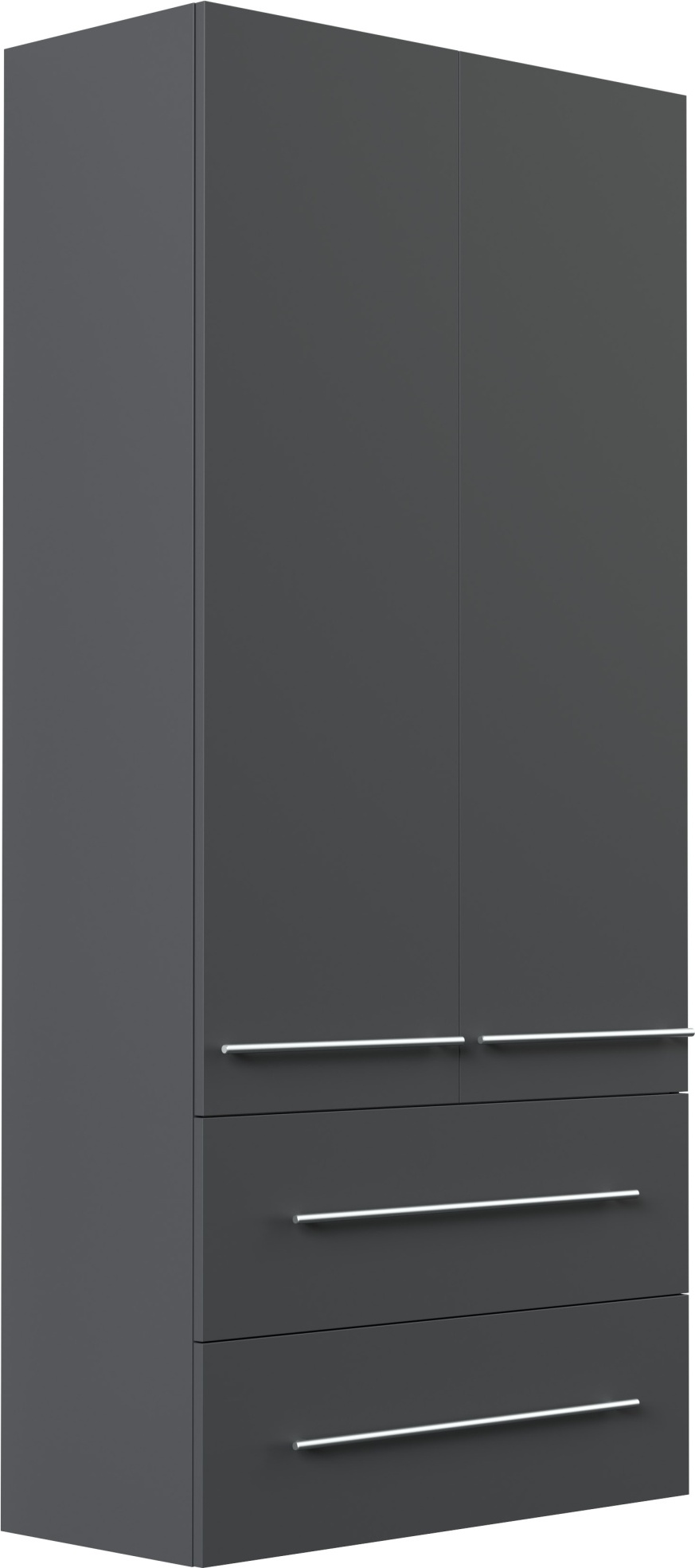 Magnolia Home Hochschrank XL 176x80cm grafit : Grafit Varianten: Grafit HSXL000003DE