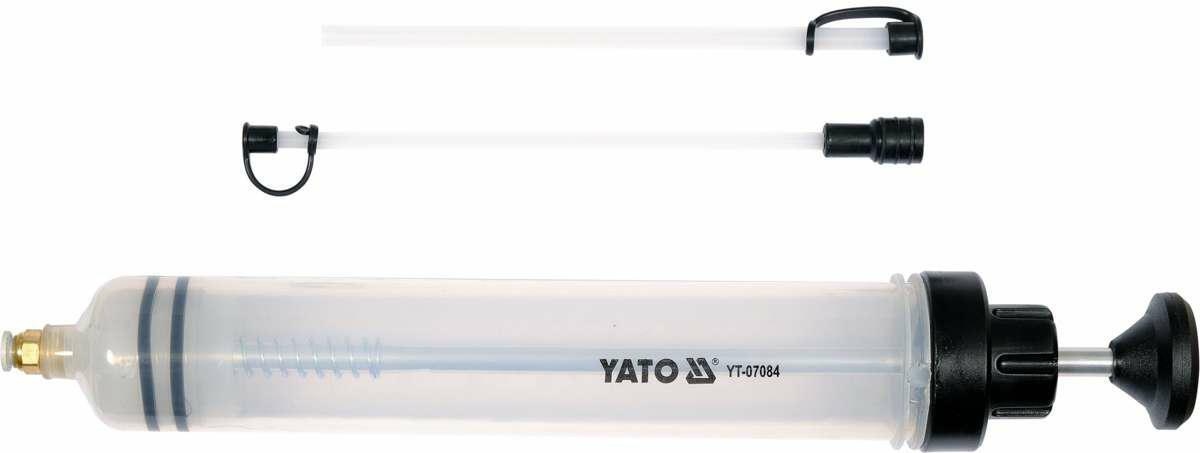 YATO YT-07063 Pompe De Graissage 8 Kg - Outil Professionnel Robuste Pour Entretien Automobile