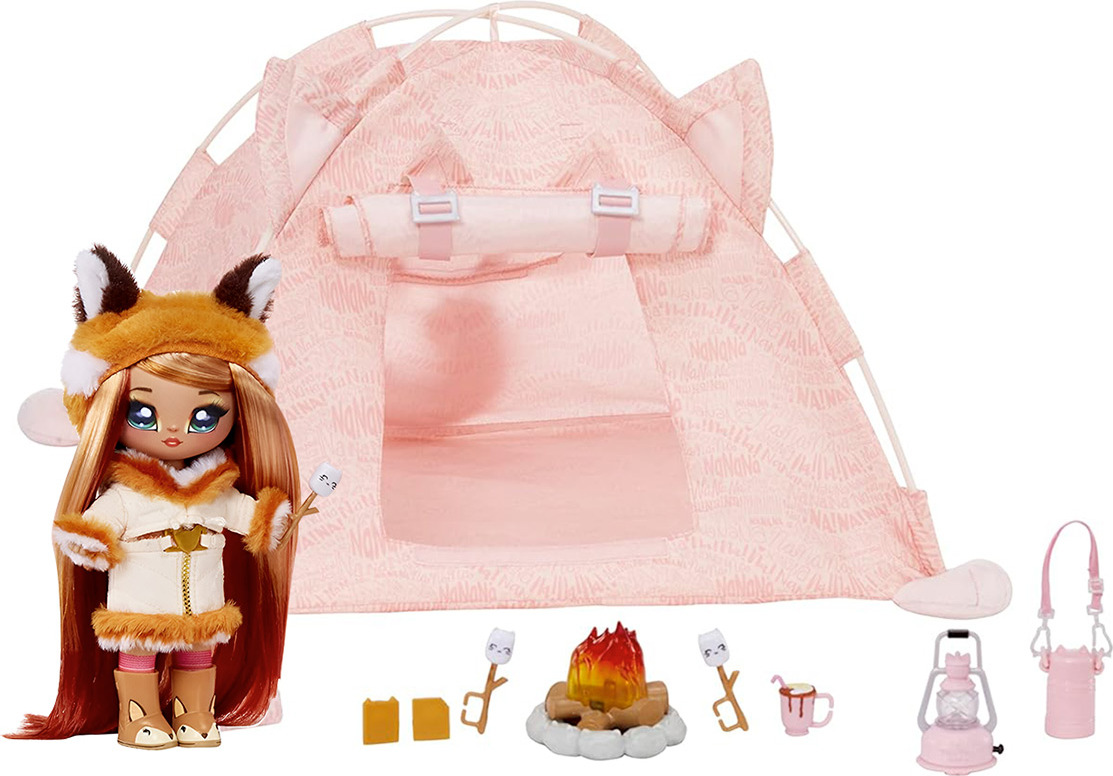 MGA Na! Na! Na! Surprise Kitty-Cat Campground Playset, Puppen-Spielset, 5 Jahr(e), Batterien erforderlich 579458EUC