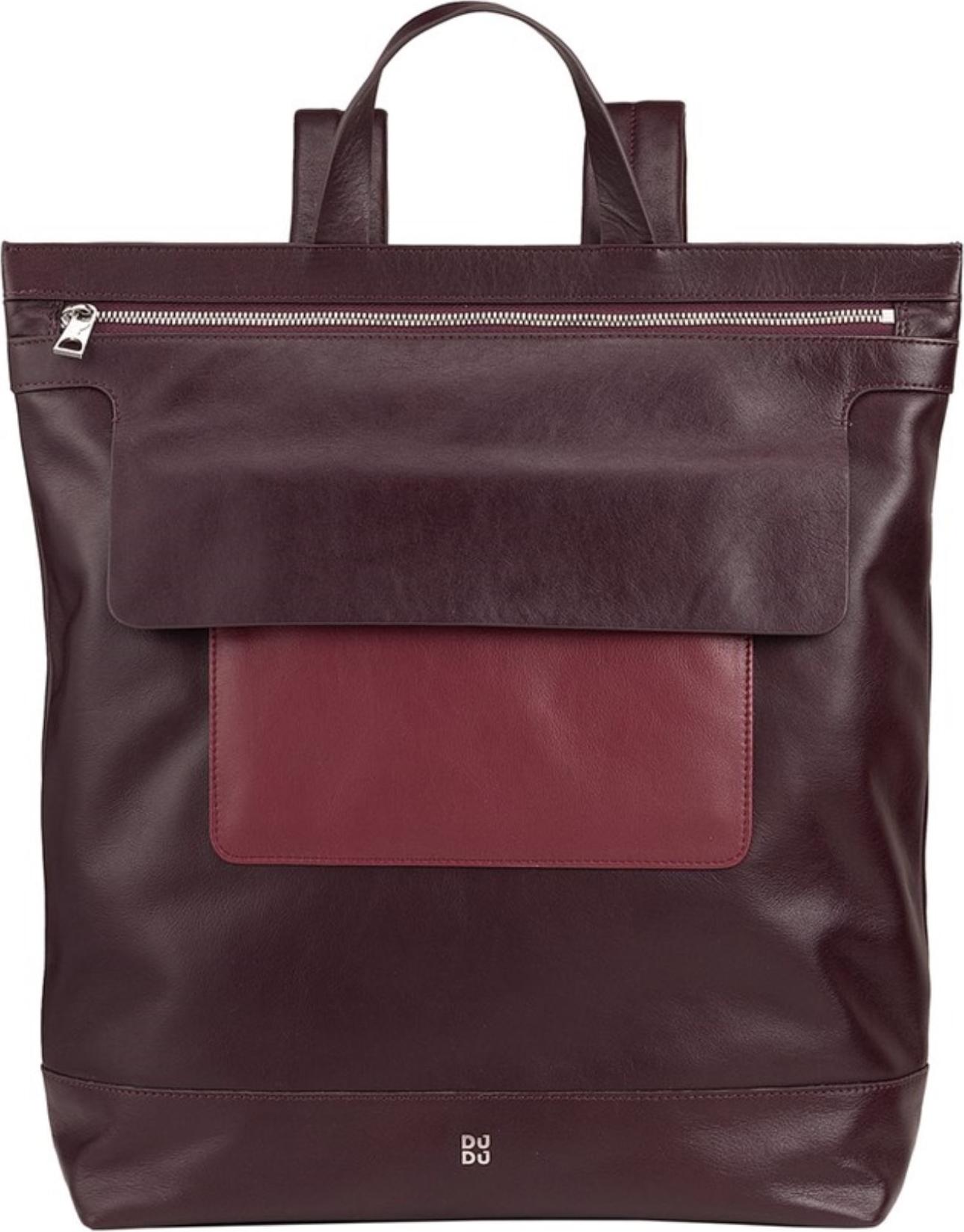 Großer Lederrucksack für den Arbeitsalltag DUDU