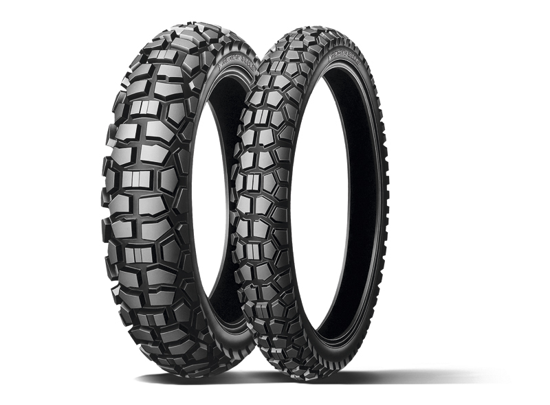 DUNLOP Pneus D605F 70/100-19 M/C 42P TT Pneus C1, C2, C3