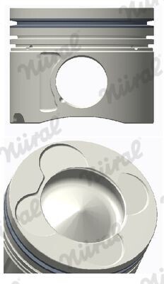 NÜRAL 87-114405-40 Kolben für BMW 3 Touring (E91) 3 Limousine (E90) 3 Limousine (E46) 5 Limousine (E60) 5 Touring (E61)