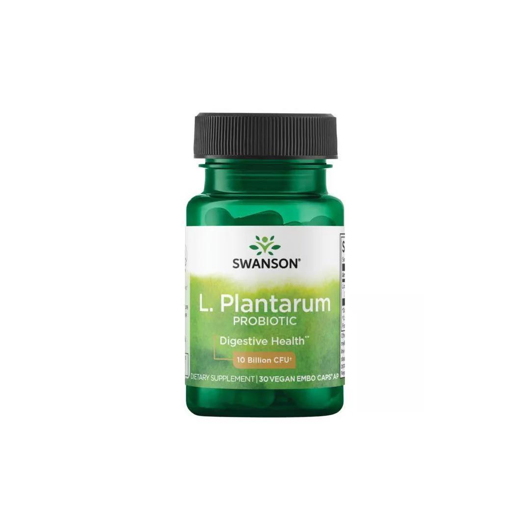 Sonstige L. Plantarum Probiotikum 10 Milliarden CFU 30 vegane Embo-Kapseln Swanson Health Products