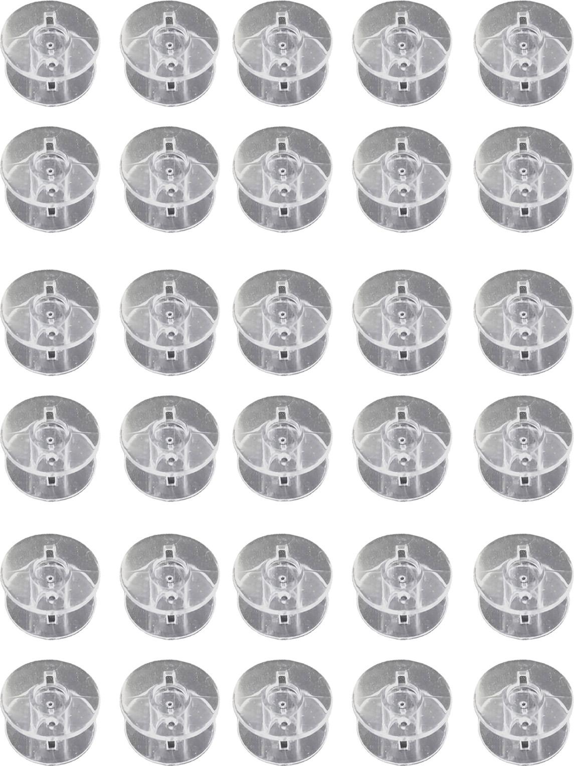 Gistuch 30 PCs nähen Spulen universeller wiederverwendbarer klarer Kunststoff für Maschinenzubehör