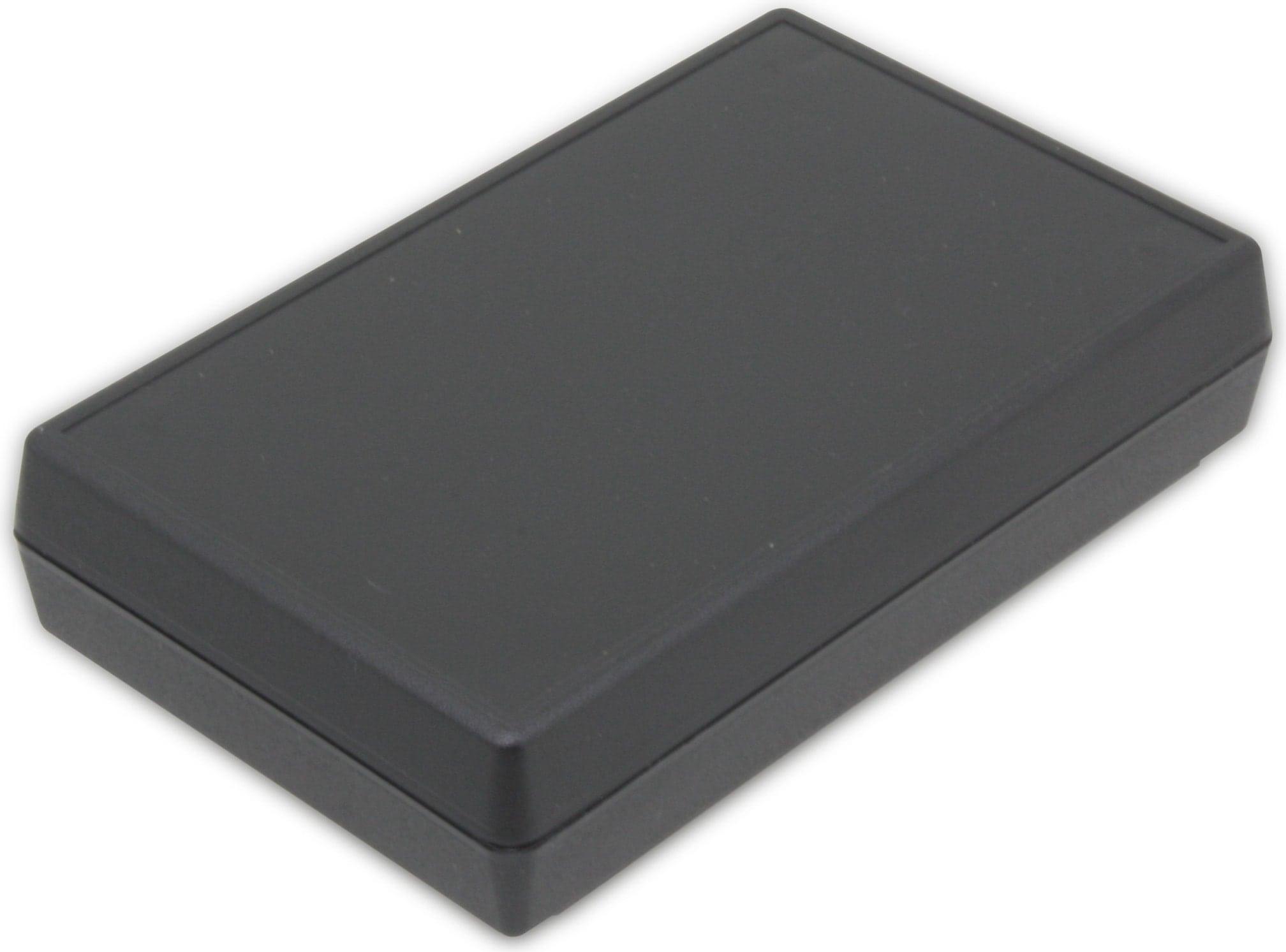 DONAU ELEKTRONIK Flachgehäuse K60, schwarz