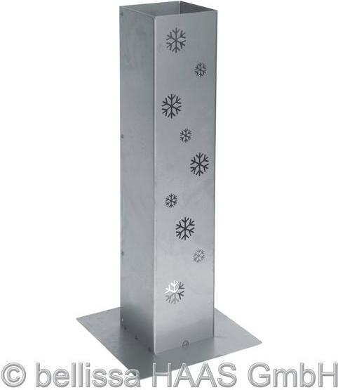 Bellissa Dekosäule Schneeflocke Cortenstahl 70 cm 91019