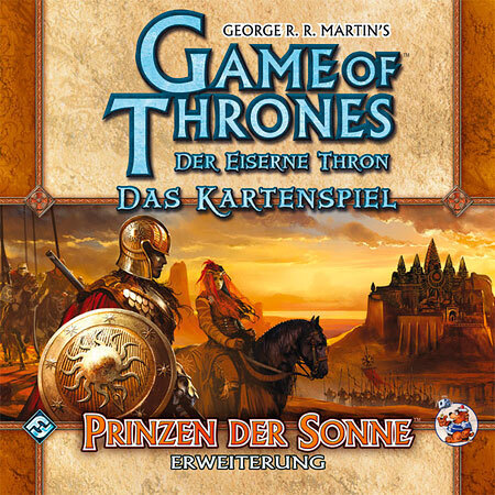 Asmodee Heidelberger HEI0304 - Game of Thrones - Der Eiserne Thron: Die Prinzen der Sonne Erweiterung, Kartenspiel, Deutsch