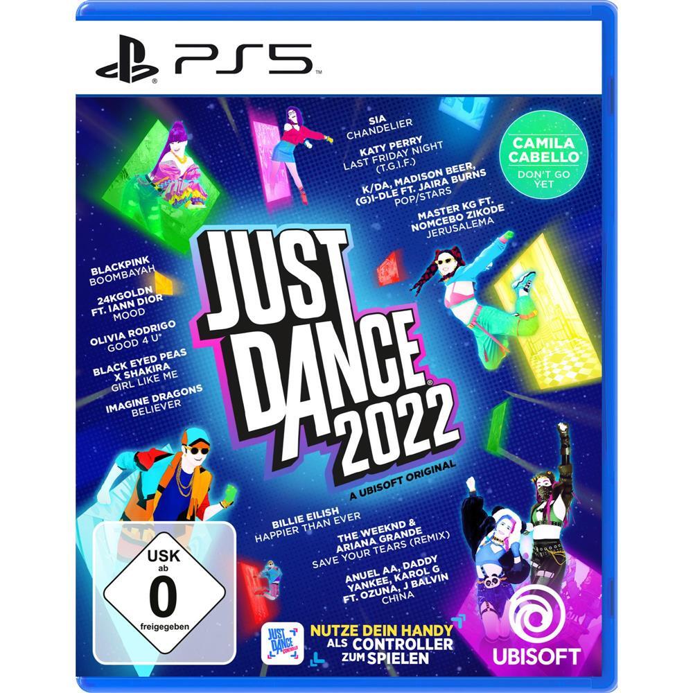 Sony Just Dance 2022 PS5 – Tanzspiel mit 40+ Hits & Fitness-Modus 21200006005