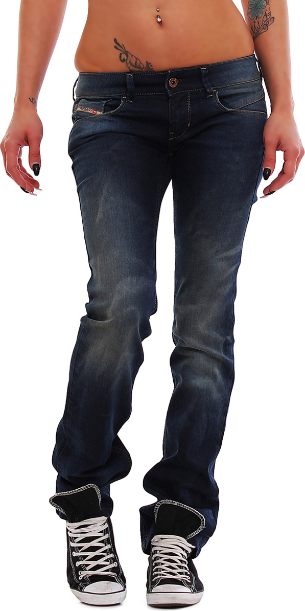 Diesel Damen Jeans LOWETTE 0884I Größe: W24 L32 Farbe: Dunkelblau