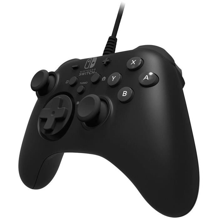 HORI 510415 Káblový ovládač Nintendo Switch schwarz