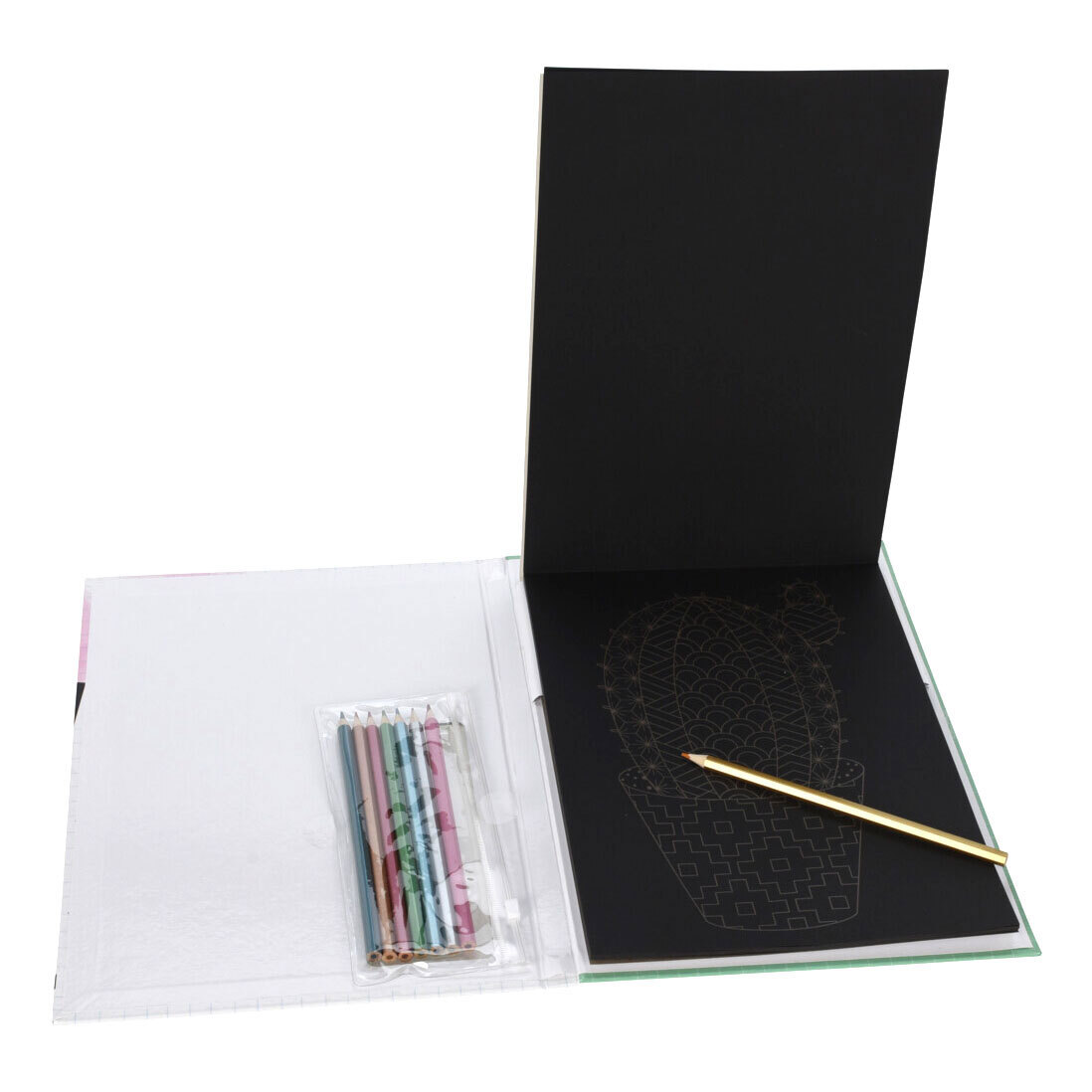 NoBrand Malbuch mit 8 Stiften 110731330