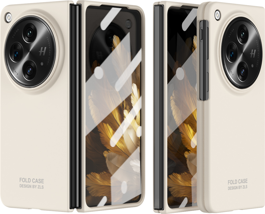Transparente Handyhülle Mit Glasfolie Für OnePlus Open – Klare Bumper Case, Kratzfest & Stoßsicher