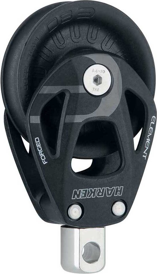 Harken Mastfußrolle Mit Stift 60 Mm 10 Mm Schwarz Schwarz One Size 6221