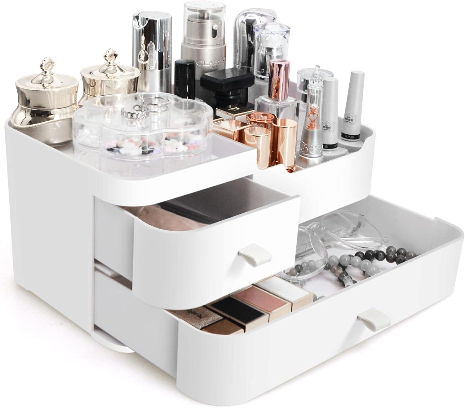 Einemgeld Rote Acryl-Schubladenbox, f¹r Kosmetikprodukte, Paletten, Hautpflegeprodukte und Parf¹m, Badezimmer. K-PCKF-20260331-177