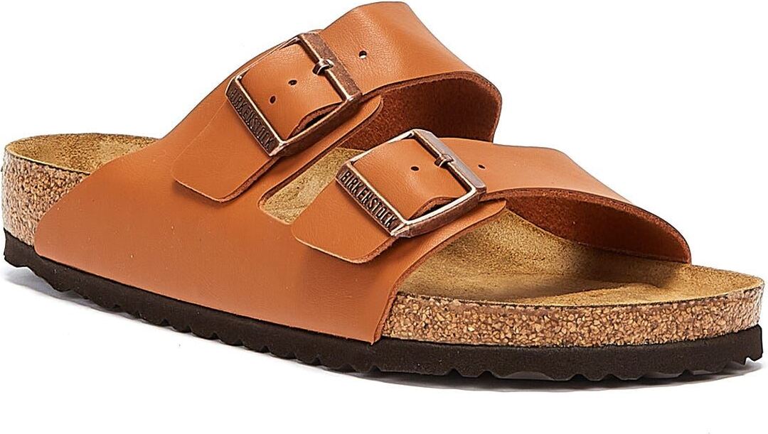 Birkenstock Arizona Birko Flor Dámske sandále Ginger Brown