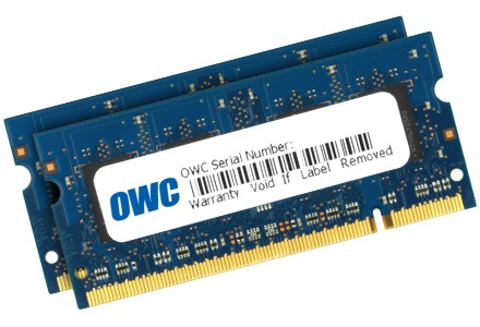 OWC 4GB DDR2-800 - 4 GB - 2 x 2 GB - DDR2 - 800 MHz - 200-pin SO-DIMM OWC6400DDR2S4MP