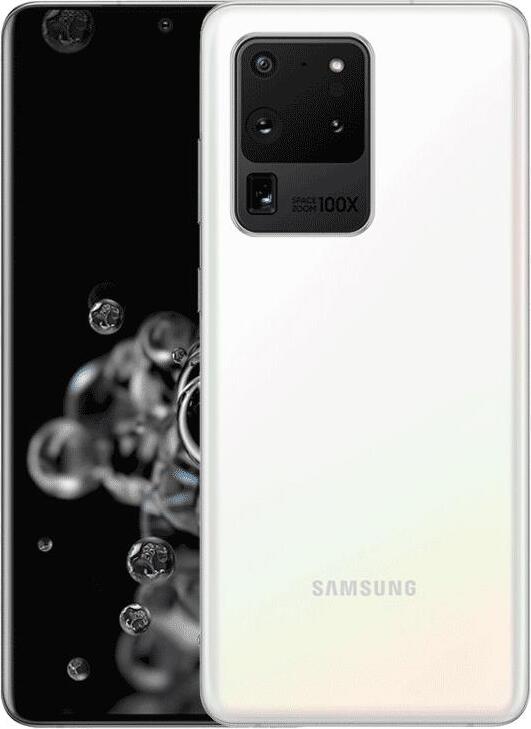 Samsung Galaxy S20 Ultra - Mobilný telefón - 40 MP 128 GB - Biely