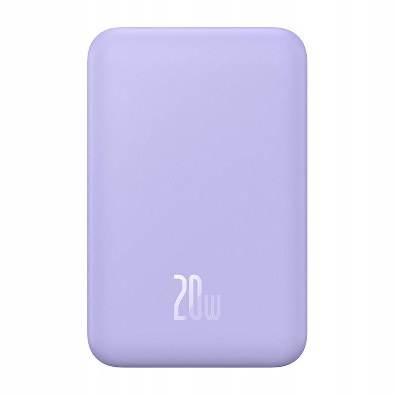 Powerbank Magnet Baseus 5000Mah 20W Drahtlos Lila Usb-C BELLA-B-0302