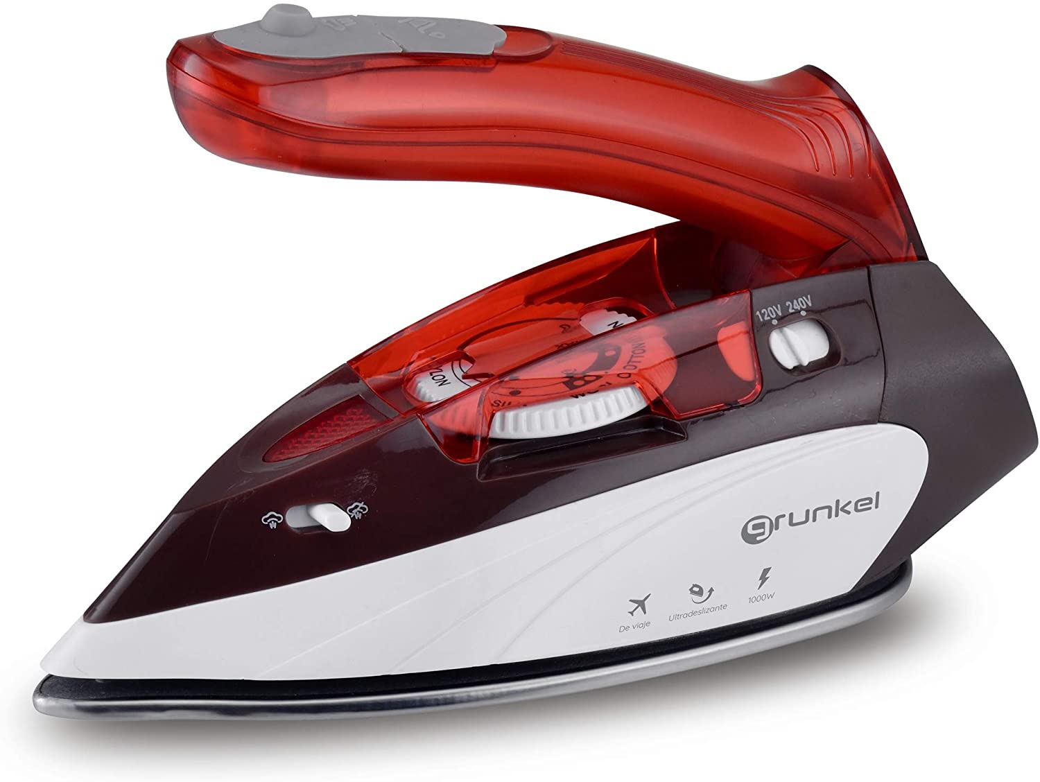 Grunkel Reisebügeleisen Bügelgeräte 8426156015668 Dampfbügeleisen leicht mobil praktisch für reisen PLV-900