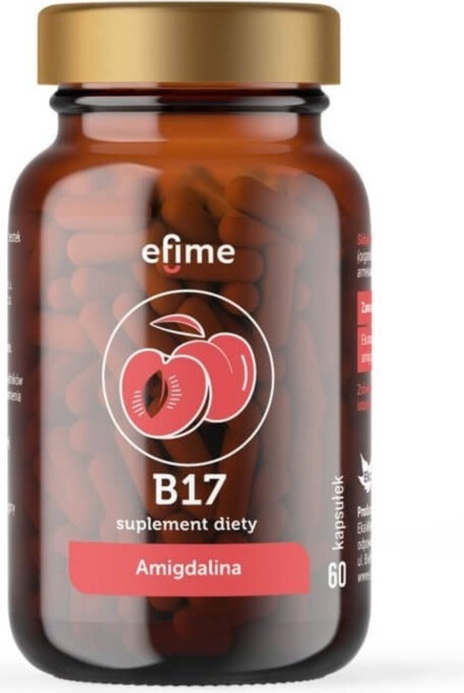 EkaMedica Efime B17 Amygdalin 60 Kapseln 8178 BI8178