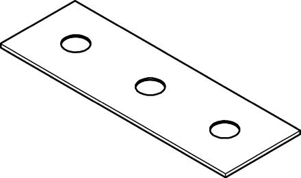 GROHE Abdeckung Rainshower Aqua 26786, für 3 Strahlbildner Deckenbrause, ohne Rohbau-Set/Strahlbildner, chrom 26786000