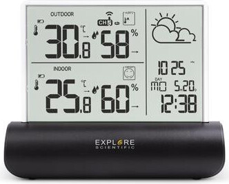 Explore Scientific WSH4501 Schwarz LCD