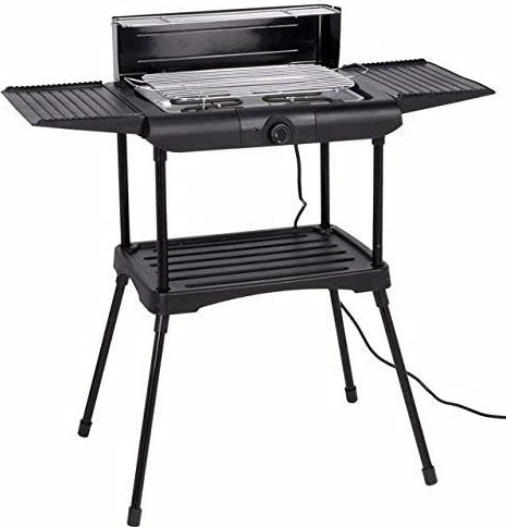 Elektrický gril ProGarden 2000 W čierny