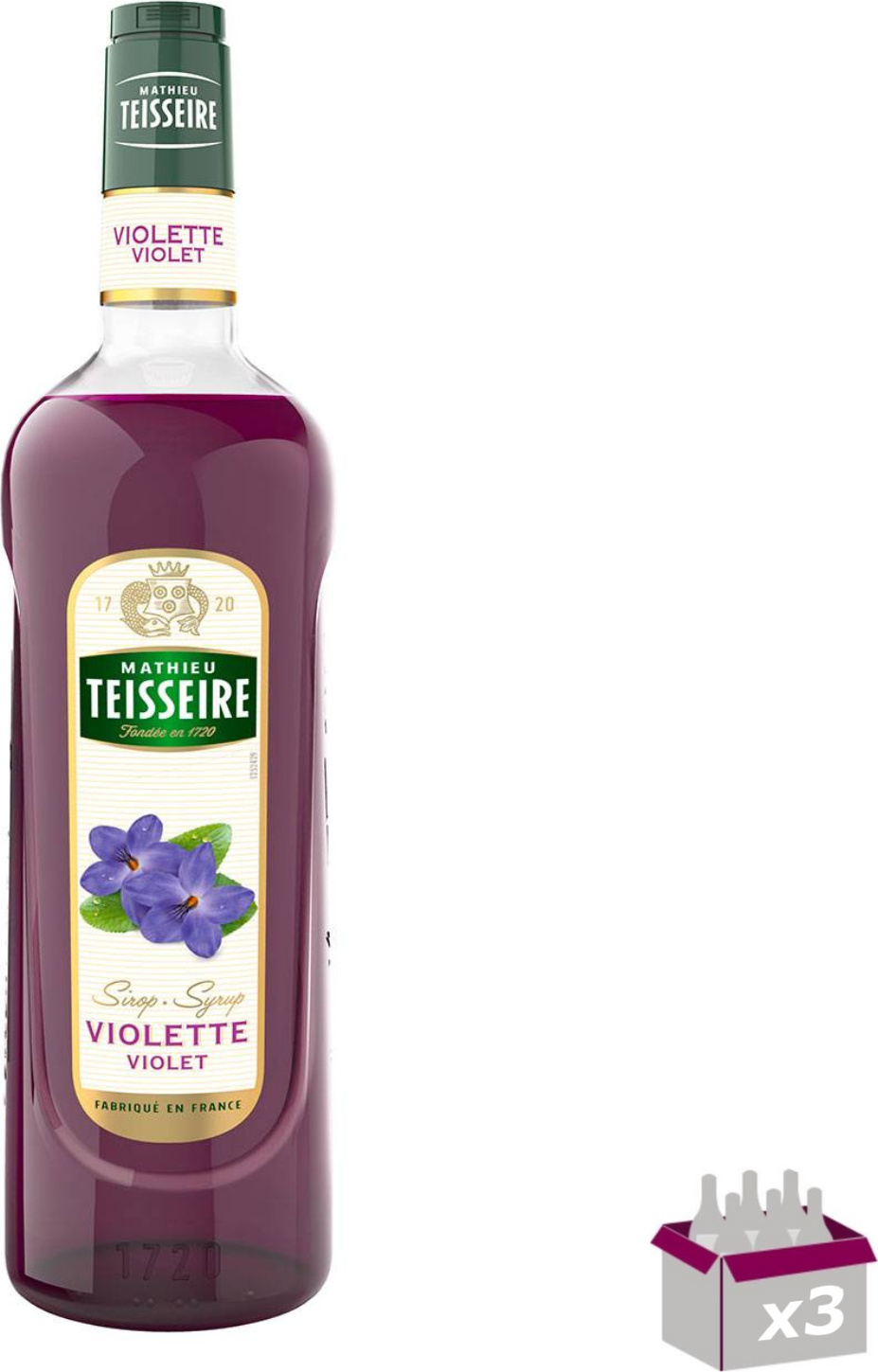 Los 3 - Teisseire - Purpursirup - 1l