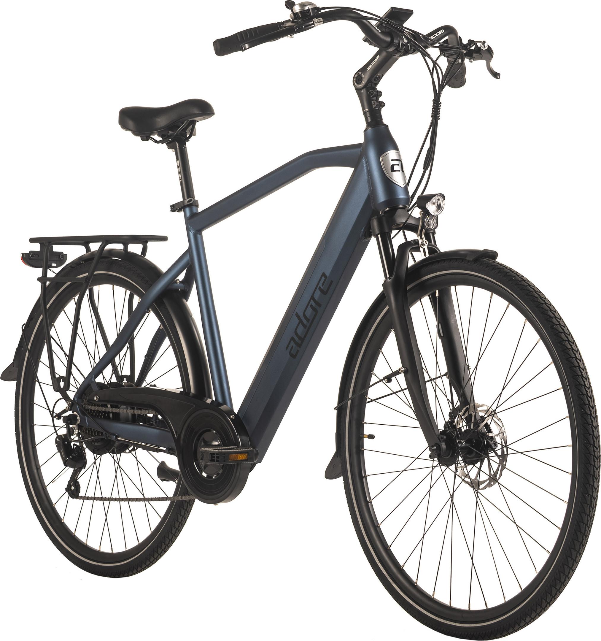 ADORE E-Citybike 28" Alu Cityfahrrad CV-190 Heckmotor 50NM / 15Ah Deep Blue adore-bikes 278E