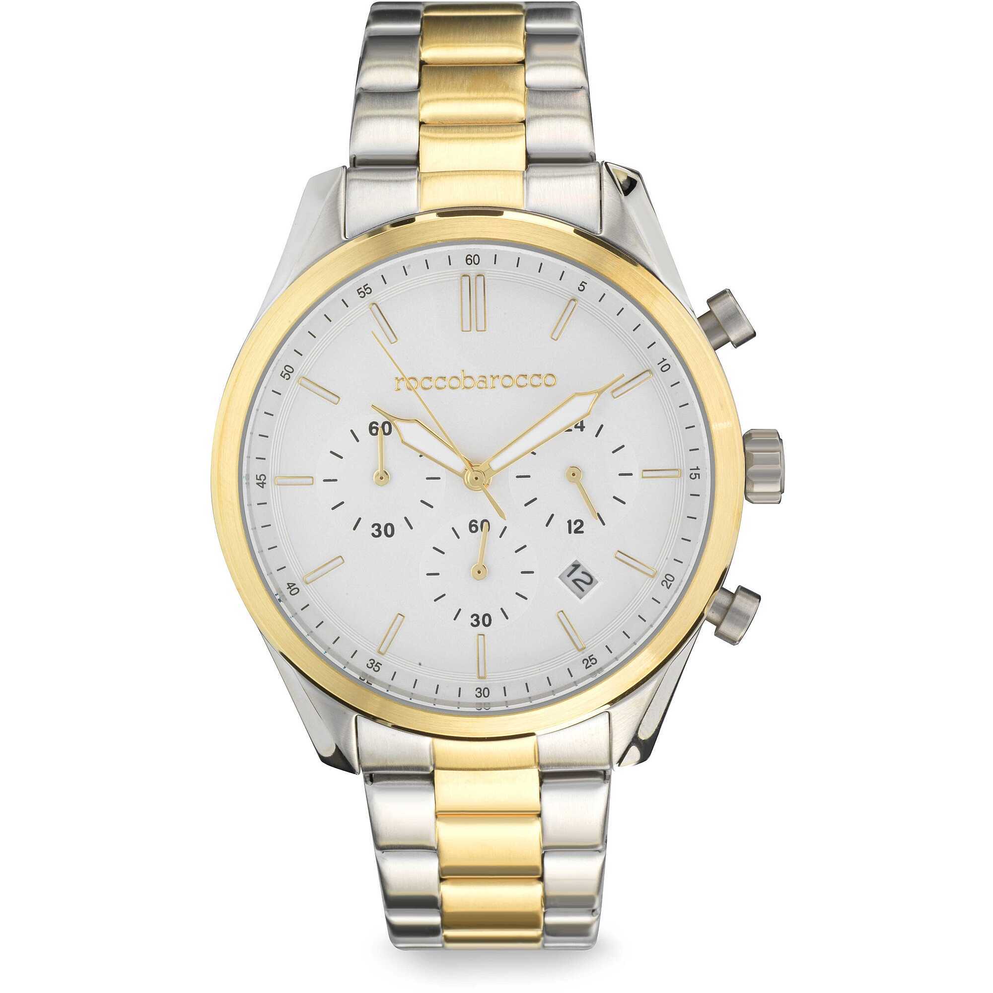 Chronograph RoccoBarocco Silber Kollektion Uan - mann