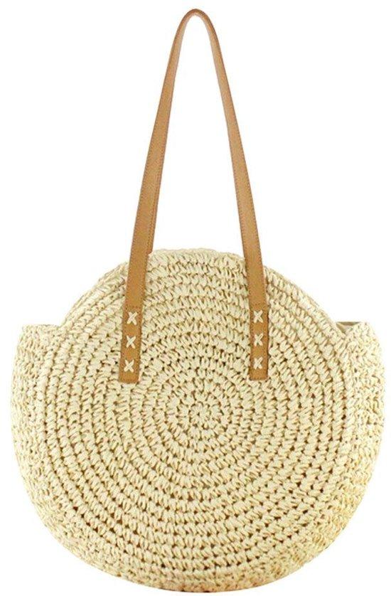 OEM Große gewobene Stroh-Schultertasche für Frauen, Sommer, Reisen 2026