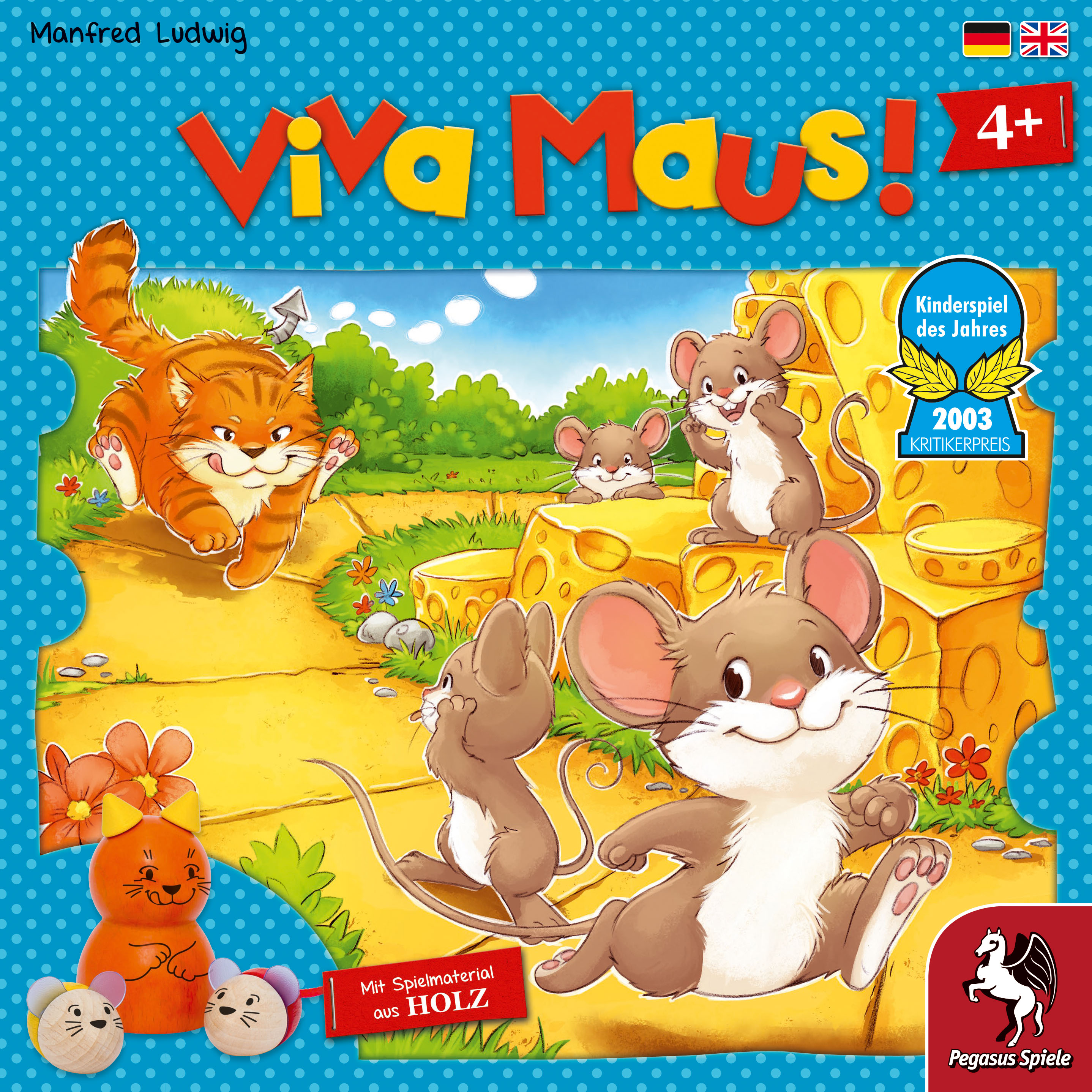 Pegasus Spiele Pegasus Viva Maus!, Brettspiel 66004G