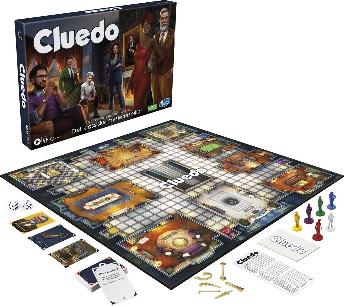Hasbro Gaming Clue Cluedo Classic Refresh Nr 380439