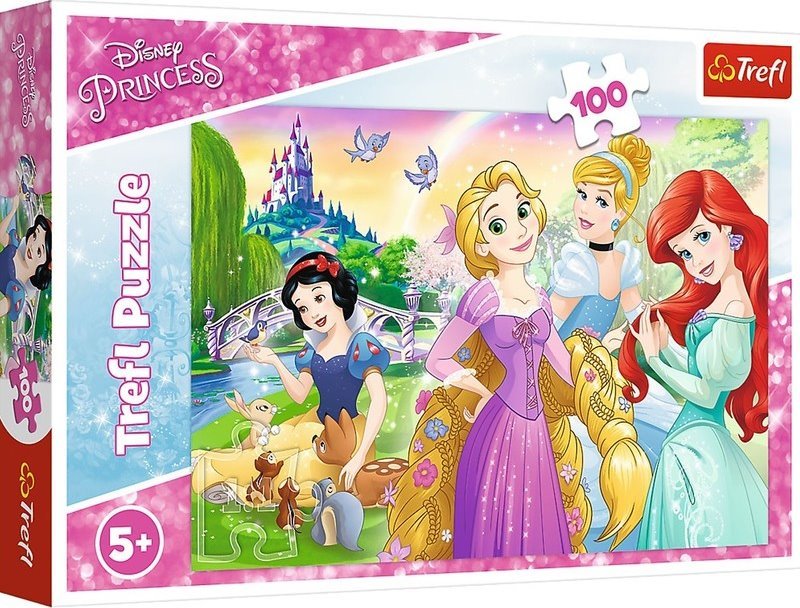 Puzzle 100el träume davon, eine Prinzessin zu sein. Prinzessinnen 16393 TREFL. 4,99
