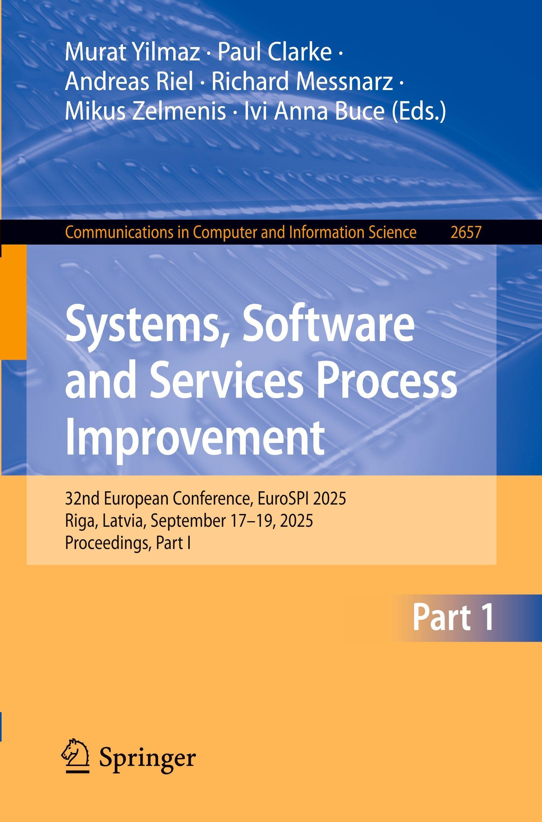 Springer Systeme, Software und Dienstleistungen Prozessverbesserung
