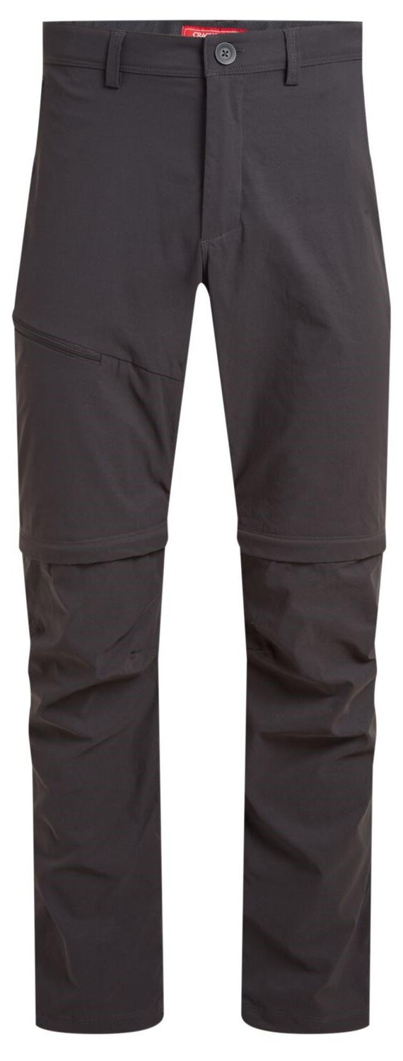 Craghoppers NosiLife Zip-off Outdoorhose für Herren Insektenabweisend, Größe:50, Farbe:Black Pepper NEW-54360