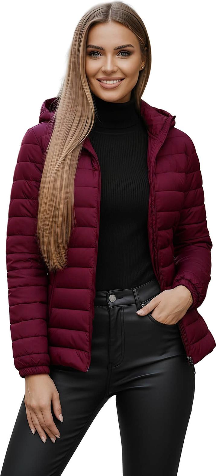 Damen Jacke Weinrot OZONEE JS/16M9103/01Z S
