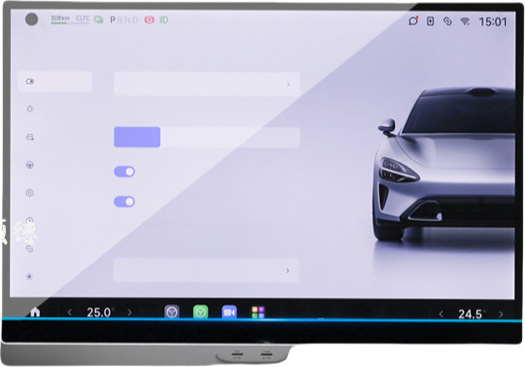 INF Ochrana obrazovky Xiaomi SU7 Navigation, tvrdené sklo HD