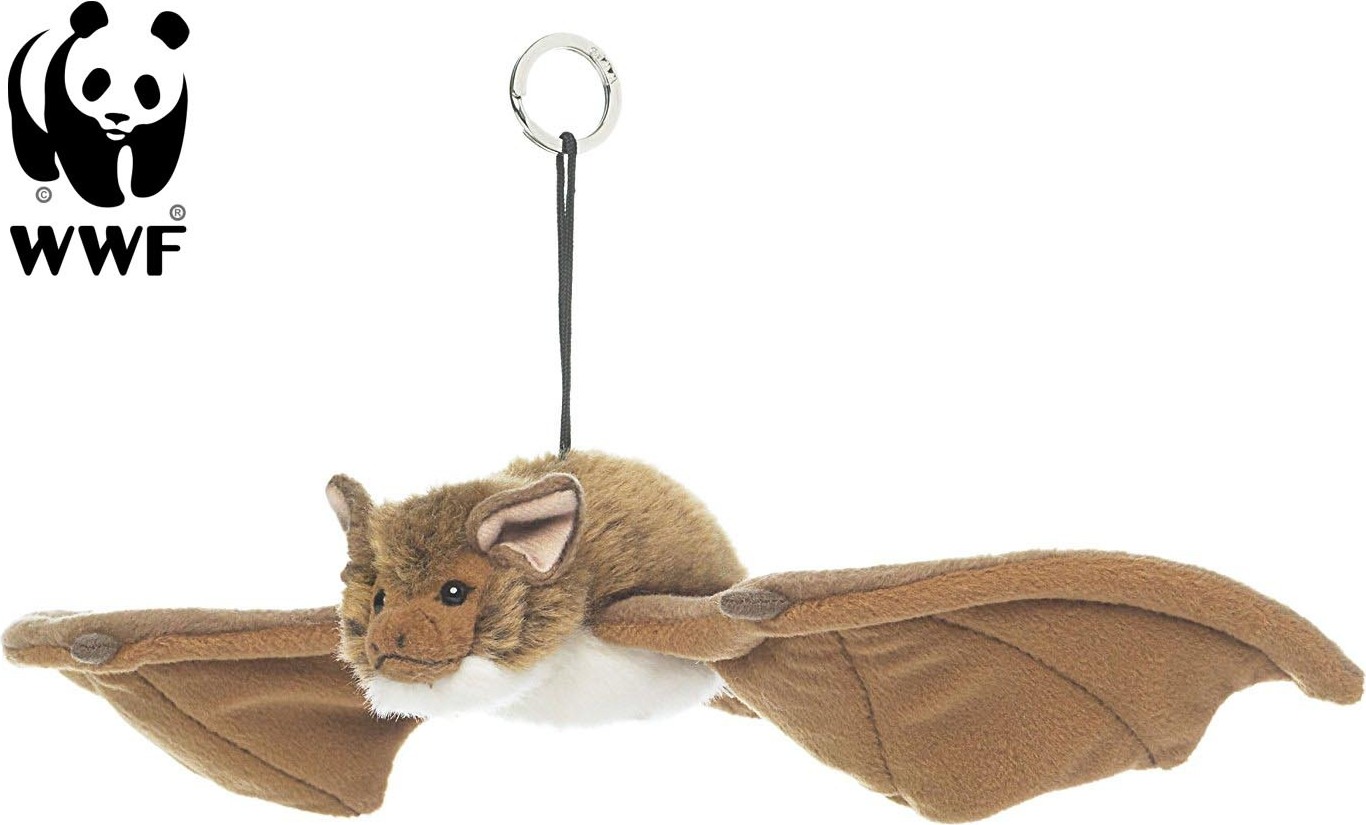 WWF Plüschtier Fledermaus (41cm) lebensecht Kuscheltier Stofftier Flughund WWF00556