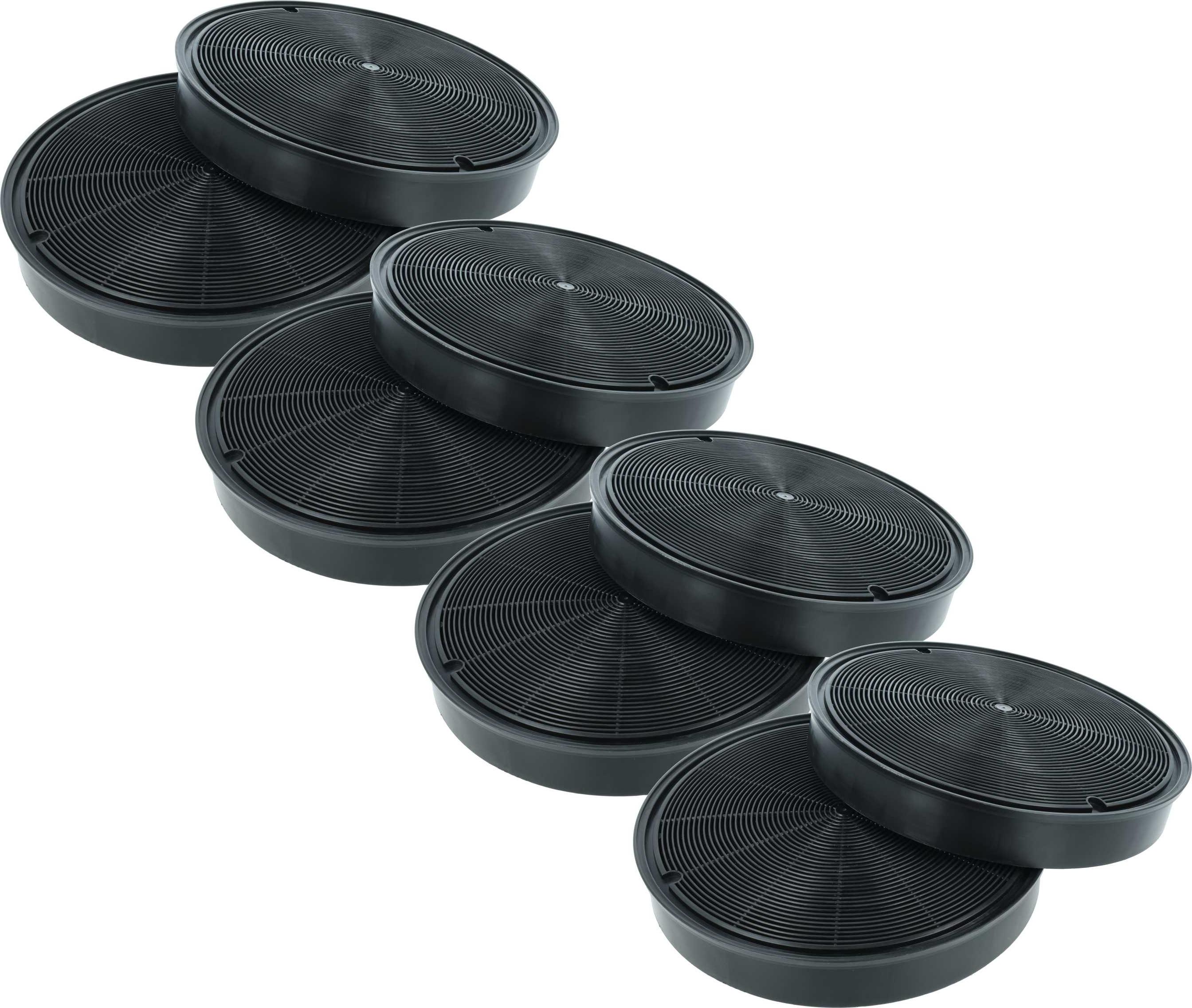 vhbw 8x Aktivkohlefilter kompatibel mit Falcon LEIHDC6088, LEIHDC120SC, LEIHDC120BC, LEIHDC120BB, LEIHDC60BB, LEIHDC60SC, LEIHDC110SC Dunstabzugshaube 183121844-34
