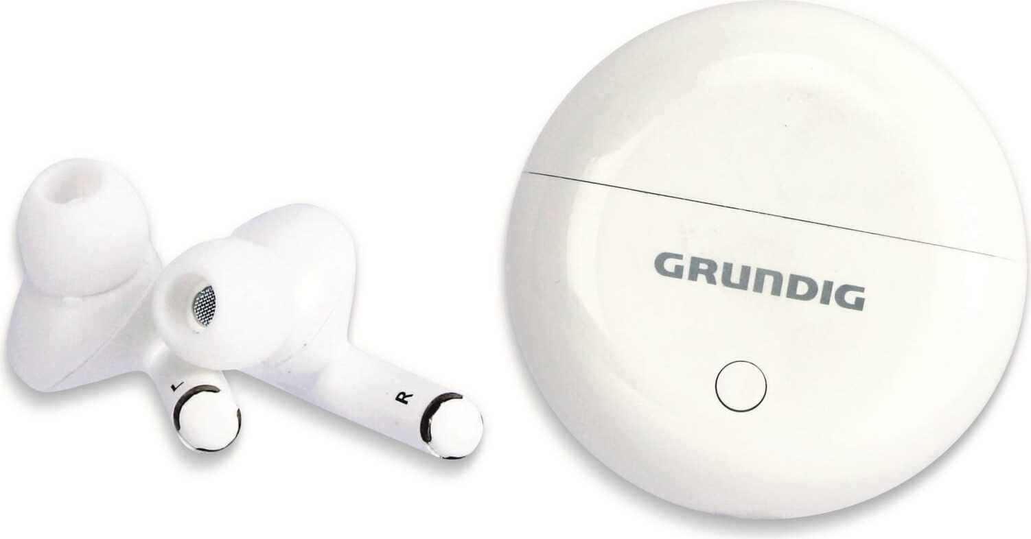 Slúchadlá do uší GRUNDIG TWS, biele