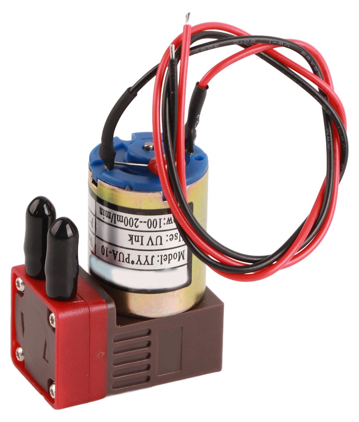 Gistuch UV-Tintenpumpe, DC 24 V, 100–200 ml/min, fließendes Kunststoff-Druckerzubehörteil zum Drucken