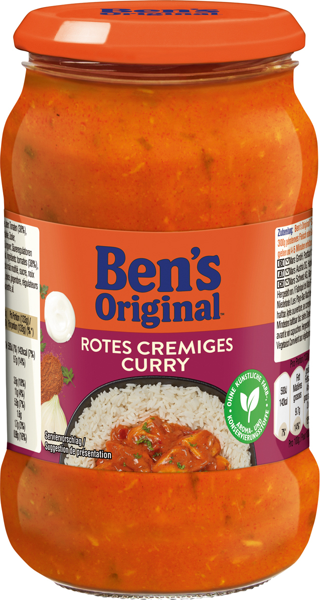 Bens Original Sauce rotes cremiges Curry mit Kaufland.de