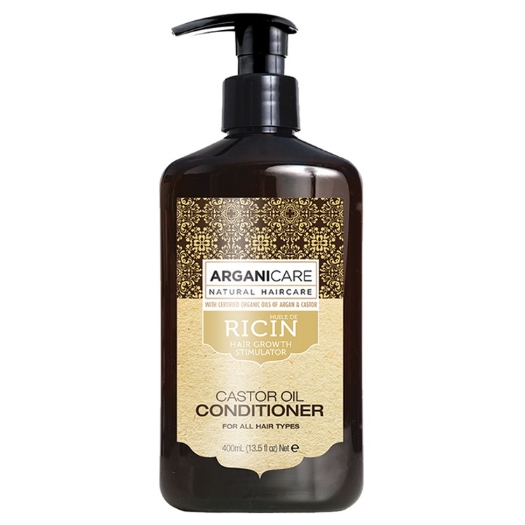 Arganicare Rizinusöl Haarkonditioner zur Haarwachstumsförderung, 400ml 3961