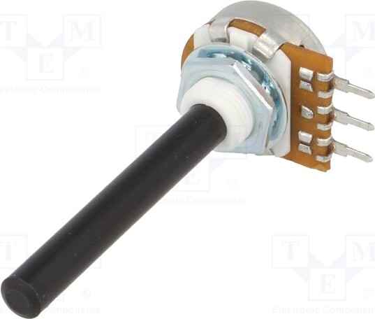TNE 1x Potentiometer: 0,4W ±20% 6mm 1-Drehung ar 4,7M THT Potentiometer 1 Umdrehung _1GH_PC20BU-4M7-LIN