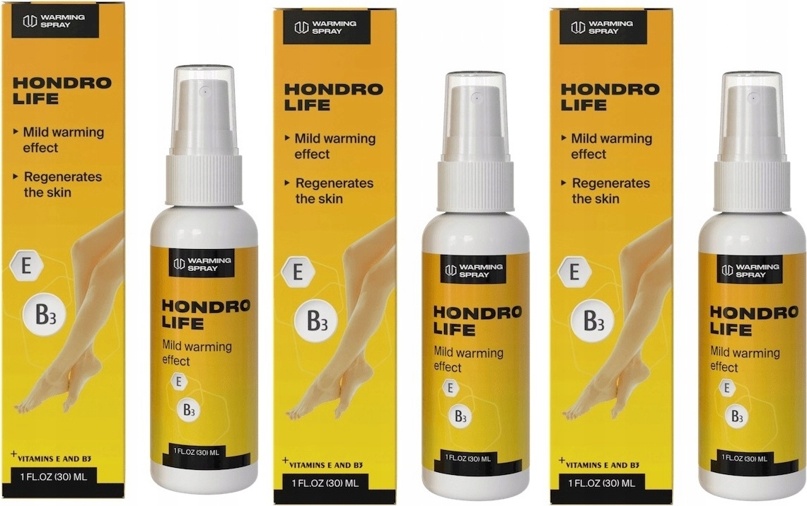 NGS 3X Hondrolife Kräuterspray - Ihre Antwort Auf Gelenkschmerzen 30 Ml