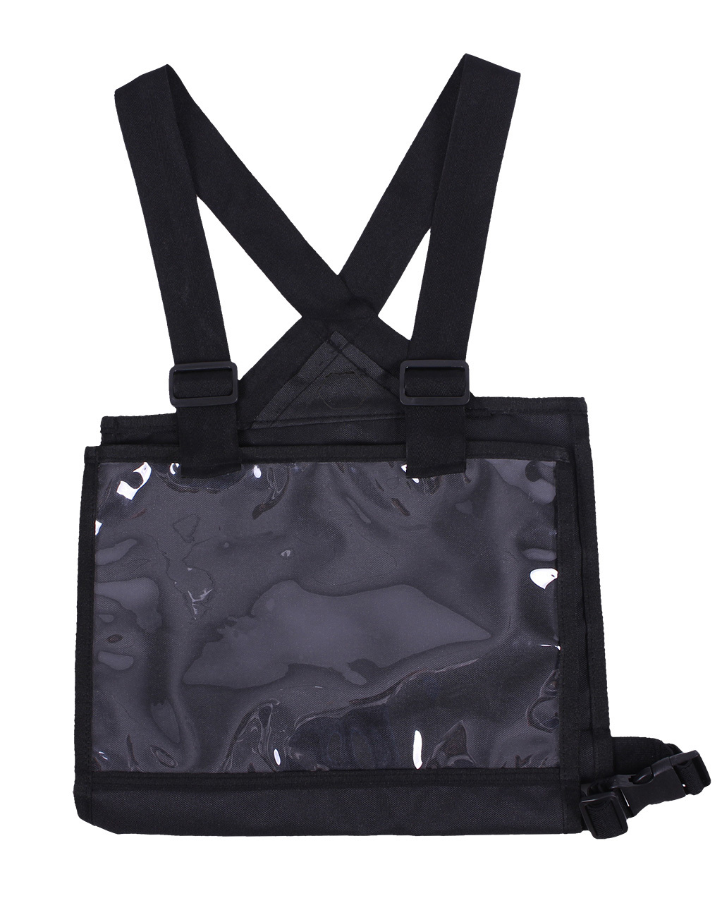 QHP Rückennummernhalter Schwarz 5249-ZW